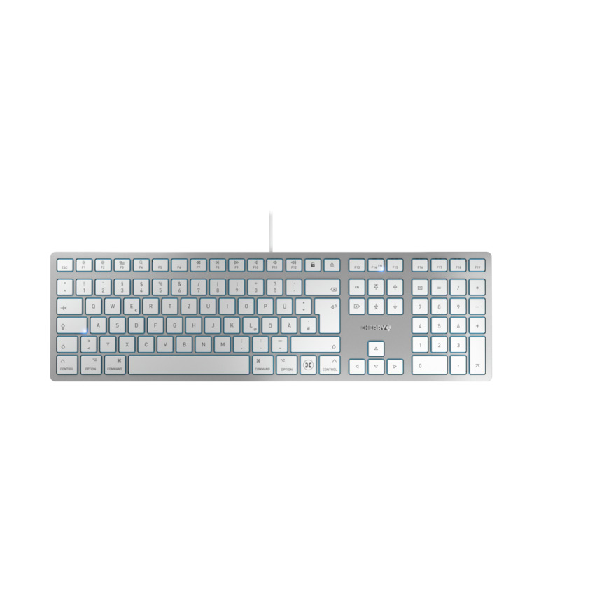 CHERRY KC 6000C JK-1620DE-1 FOR MAC DE Silber
