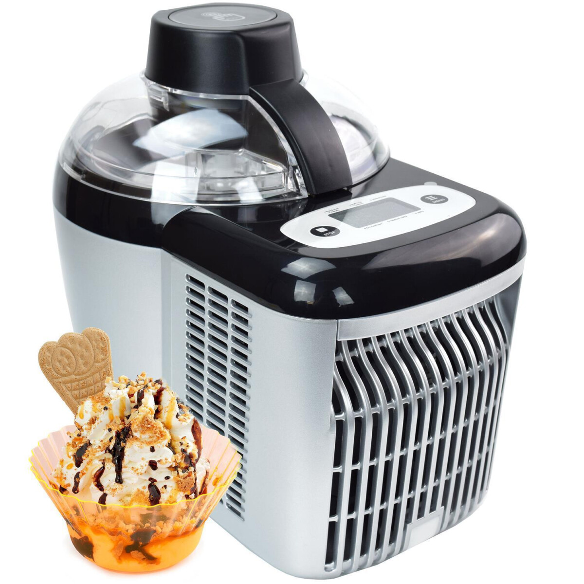 Selbstkühlende Eismaschine Jalis Speiseeismaschine Eisbereiter