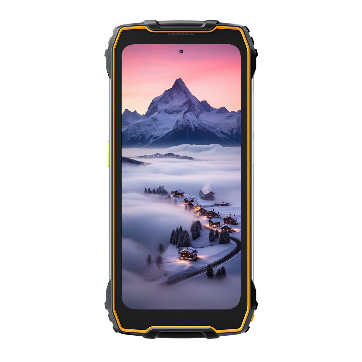 DOKE COMMUNICATION (HK) LIMITED Blackview BV7300 Rugged Outdoor Smartphone (Yellow) – 18 GB RAM (6 + 12) + 256 GB Speicher, 15000 mAh Akku, Dual 800 LM Campinglicht, 6,67″ 90 Hz Display, Android 14, IP68/IP69K, 50 MP + 20 MP Nachtsichtkamera, NFC, 45 W Sc