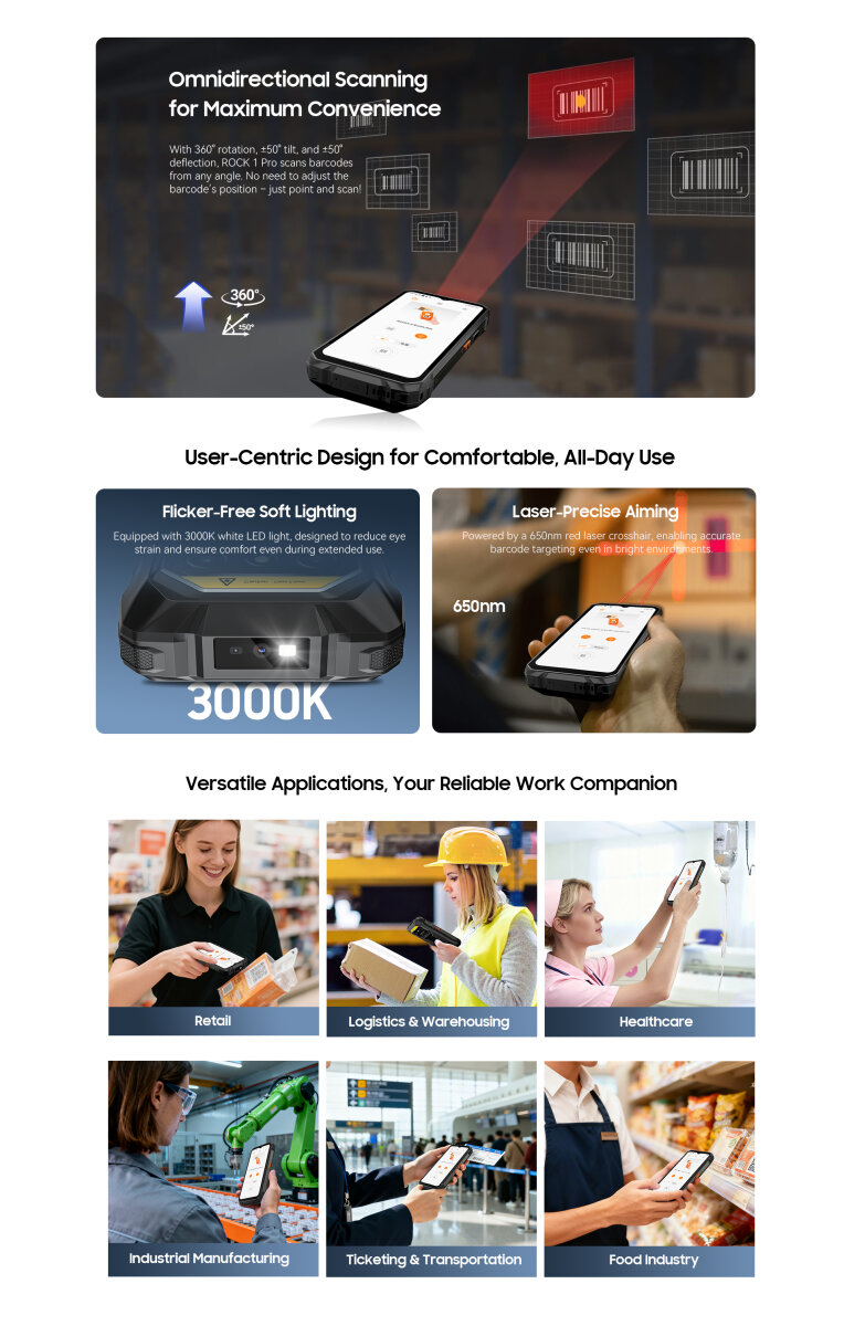 DOKE COMMUNICATION (HK) LIMITED Blackview ROCK 1 Pro Outdoor Handy: 15000mAh Akku, Android 16, 24GB RAM, 256GB ROM, 20MP Nachtsicht, 6,56" 90Hz Display, NFC, Robustes Smartphone Schwarz – Ansicht 7