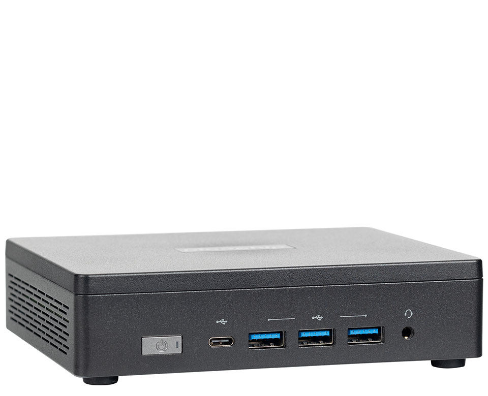 bluechip BUSINESSline L3160 *Green*  Intel® Core™ 3 Prozessor 100U / bis zu 4.70 GHz, Windows 11 Pro, 16 GB DDR4, 500 GB NVMe SSD, Intel® Wi-Fi 6E AX211, Bluetooth 5, 2 × 2,5 Gb/s Ethernet, Intel® UHD Grafik