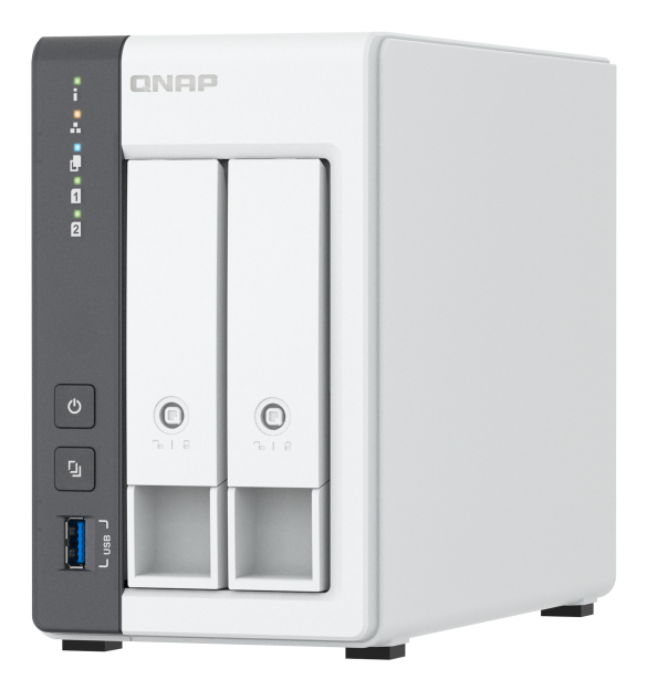 QNAP TS-216G - NAS-Server 4GB RAM, 1x 2.5GbE, 1x GbE, integr. NPU