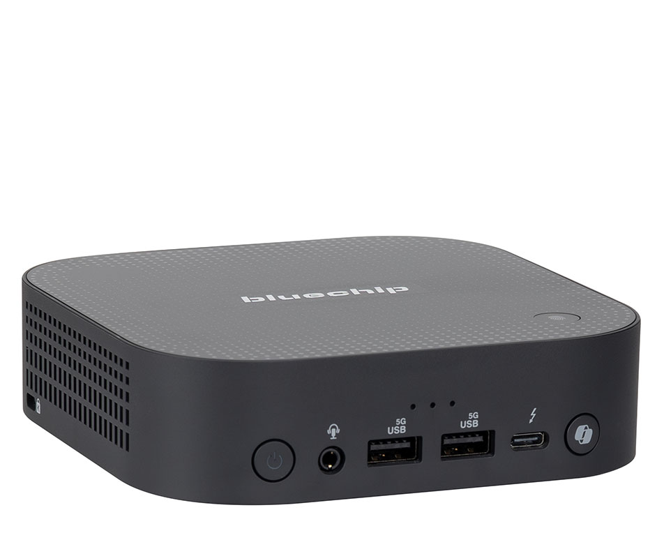 bluechip BUSINESSline M1450, Copilot+ PC  Intel® Core™ Ultra 5 Prozessor 226V / bis zu 4.50 GHz, Windows 11 Pro Standard for Copilot+ PC, 16 GB LPDDR5, 500 GB NVMe SSD, Intel® Wi-Fi 7, Bluetooth 5.4, RJ45 (2,5 Gb/s), Intel® Arc™ 130V GPU, built-to-order