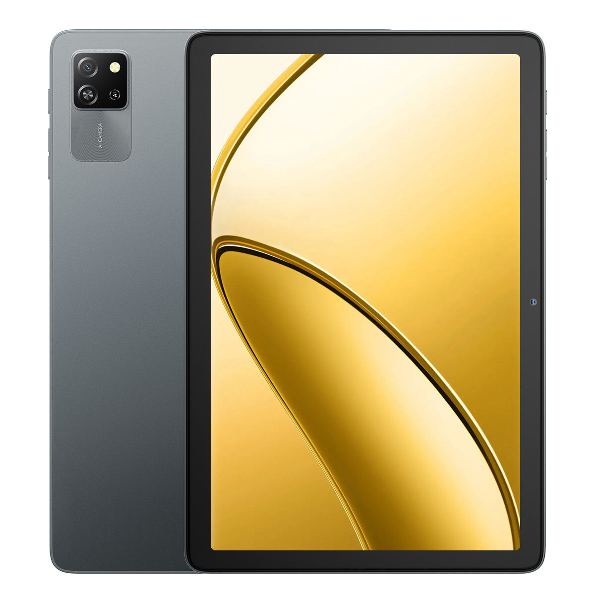 DOKE COMMUNICATION (HK) LIMITED Blackview TAB 60 WIFI grau Android 15 Tablet PC 10,1 Zoll – 12GB(4+8) RAM + 128GB ROM (2TB TF), Gaming Tablets Octa Core WiFi 6,1280 x 800 HD, 5100mAh Akku,Widevine L1 Type C,Dual Kamera,Face ID