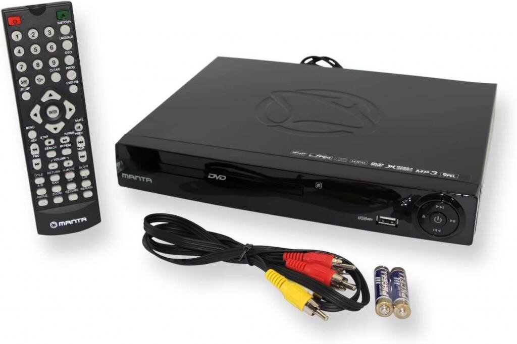 Manta S.A. Manta DVD072 Emperor Basic HDMI DVD & CD Player, Videoplayer mit USB Anschluss – Ansicht 4