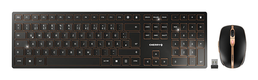 CHERRY DW 9100 SLIM JD-9100DE-2 schwarz DE