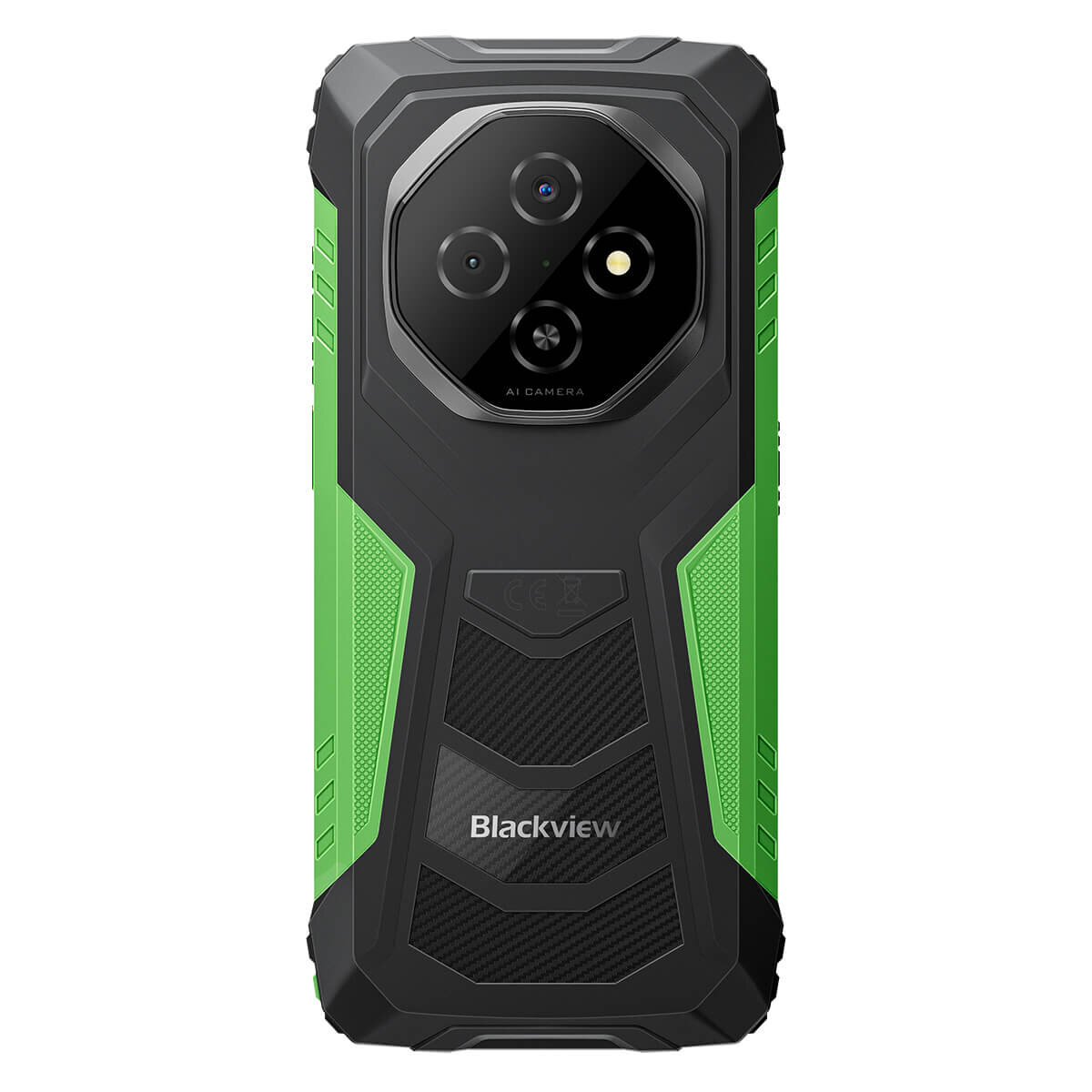 DOKE COMMUNICATION (HK) LIMITED Blackview FORT 1 Outdoor Smartphone 6GB+256GB Grün, Android 15, 6,56" HD+ IPS, 10000mAh Akku – Ansicht 3