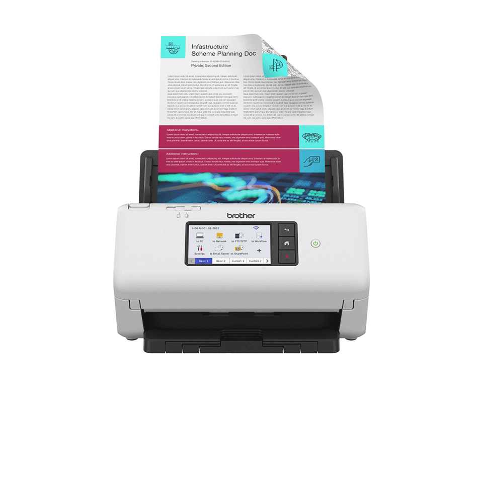 Brother ADS-4700W - Dokumentenscanner