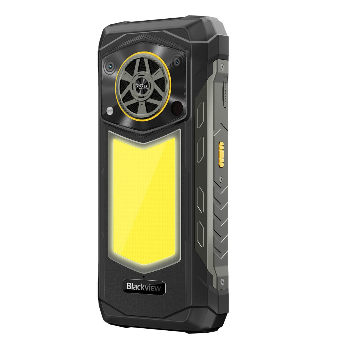 DOKE COMMUNICATION (HK) LIMITED Blackview ROCK 5 Black Outdoor Smartphone 20000mAh Akku 108MP Kamera Night Vision 36GB RAM 256GB ROM 6.78" 120Hz FHD+ Rugged Handy Android 16 NFC – Ansicht 3