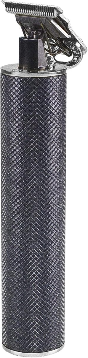 Beper s.r.l Beper P304CAP001 Präzisions-Haarschneider & Barttrimmer, wiederaufladbar, Edelstahl, Schwarz, IPX5, 4 Aufsteckkämme – Ansicht 2