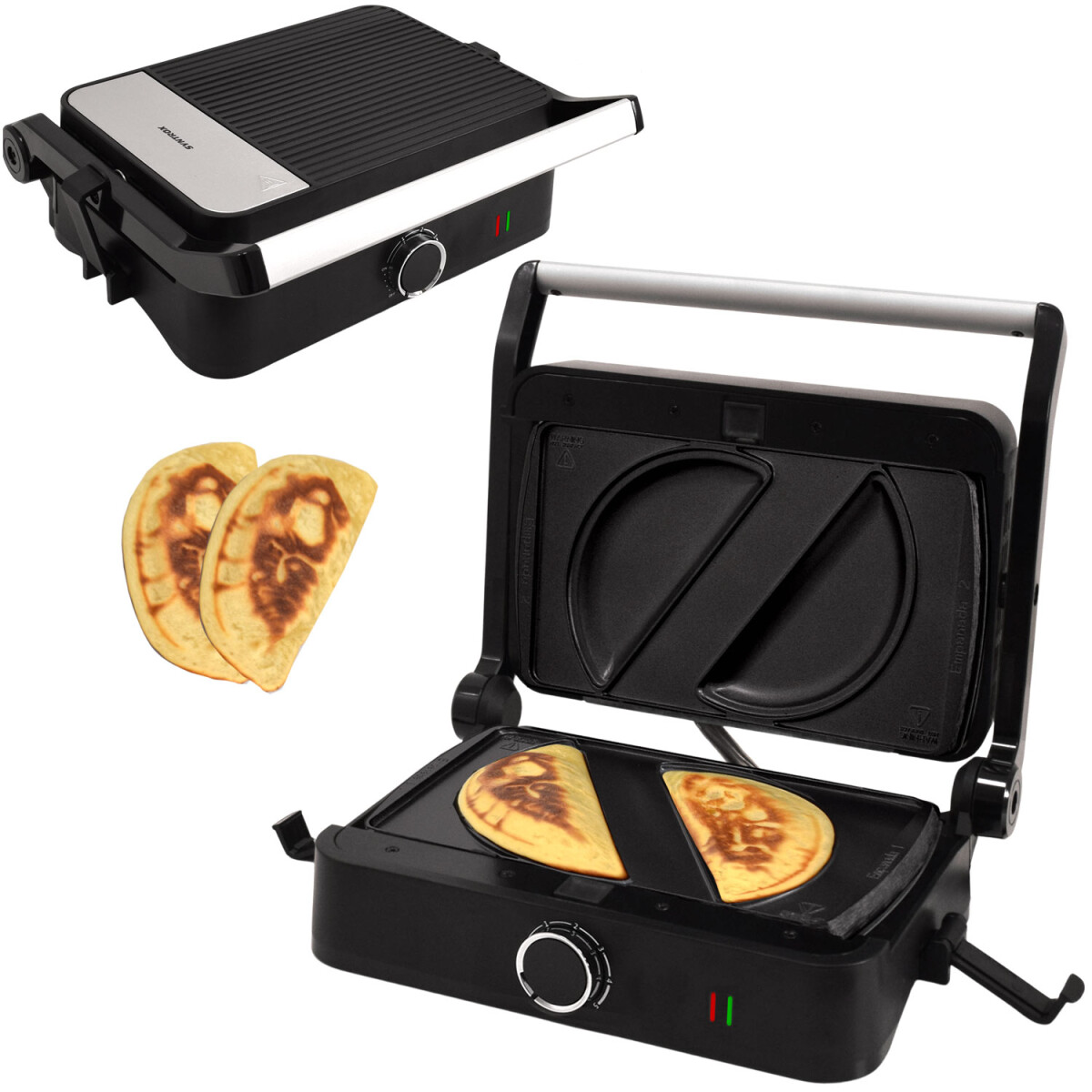 Kombigerät Multifunktionsmaker mit Wechselplatten SM-1000W-Toledo Empanada Maker