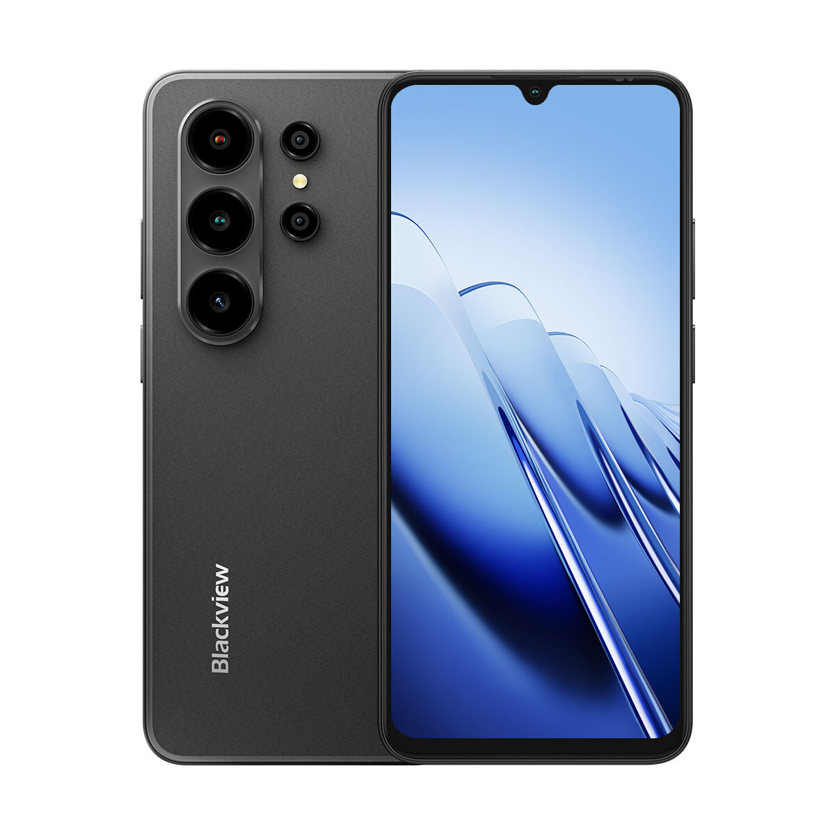 DOKE COMMUNICATION (HK) LIMITED Blackview Wave 10 Smartphone in Schwarz, 32GB RAM + 128GB ROM, 6,88" 120Hz Display, Android 16, 32MP Kamera, 5000mAh Akku – Ansicht 2