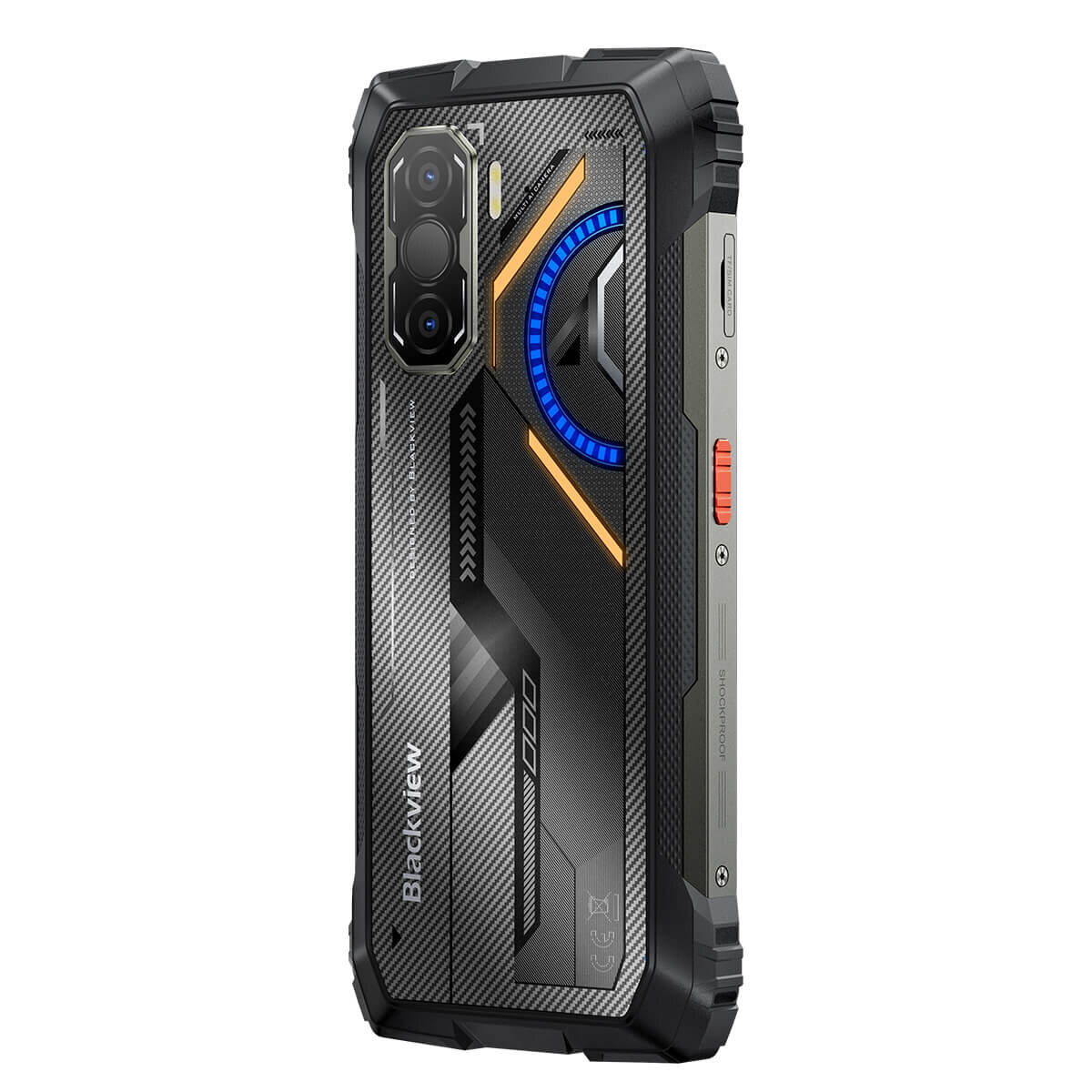 DOKE COMMUNICATION (HK) LIMITED Elektronik Blackview ROCK 3 Black Outdoor Smartphone 108MP Kamera 10000mAh Akku 24GB RAM 256GB ROM 120Hz 6.78" FHD+ Rugged Handy Android 16 Thermal Imaging NFC OTG