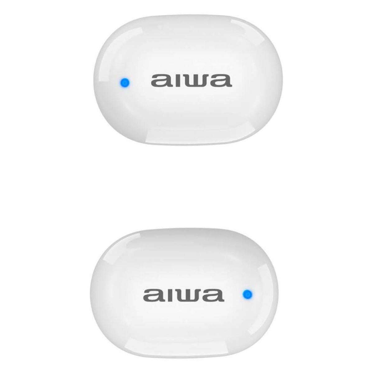 Aiwa Europe SL – CIF B67532465 Elektronik Aiwa EBTW-150WT Weiß Drahtlose Kopfhörer Bluetooth 5.0 10 m Reichweite ANS Voice Assistant TWS