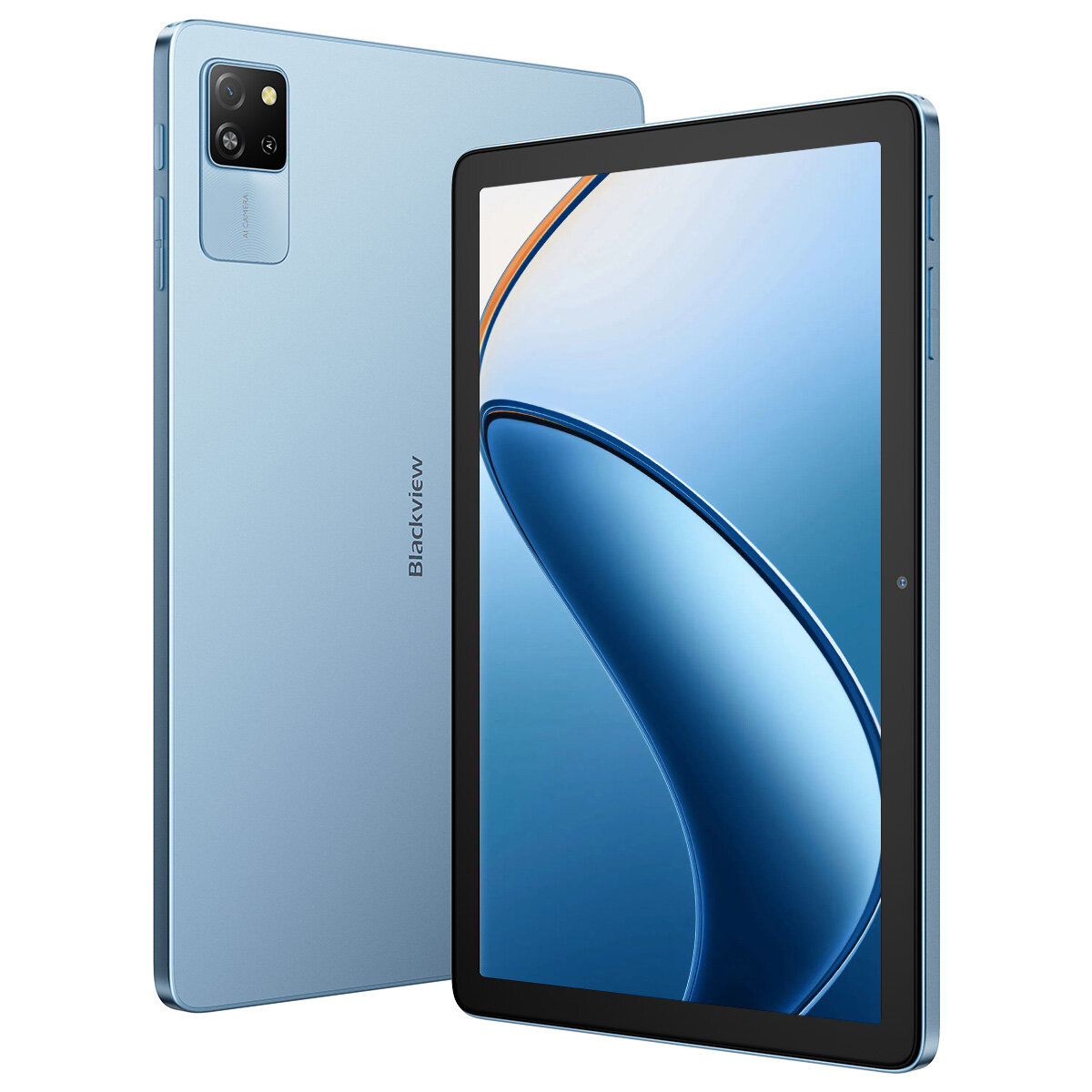 DOKE COMMUNICATION (HK) LIMITED Blackview Tab 60 WiFi blauTablet 10,1 Zoll Android 15 – 12GB RAM (4+8) + 128GB Speicher, bis 1TB erweiterbar, Octa Core, WiFi 6, Widevine L1, 5100mAh Akku, Dual Kamera, Face ID, USB-C – Ansicht 2