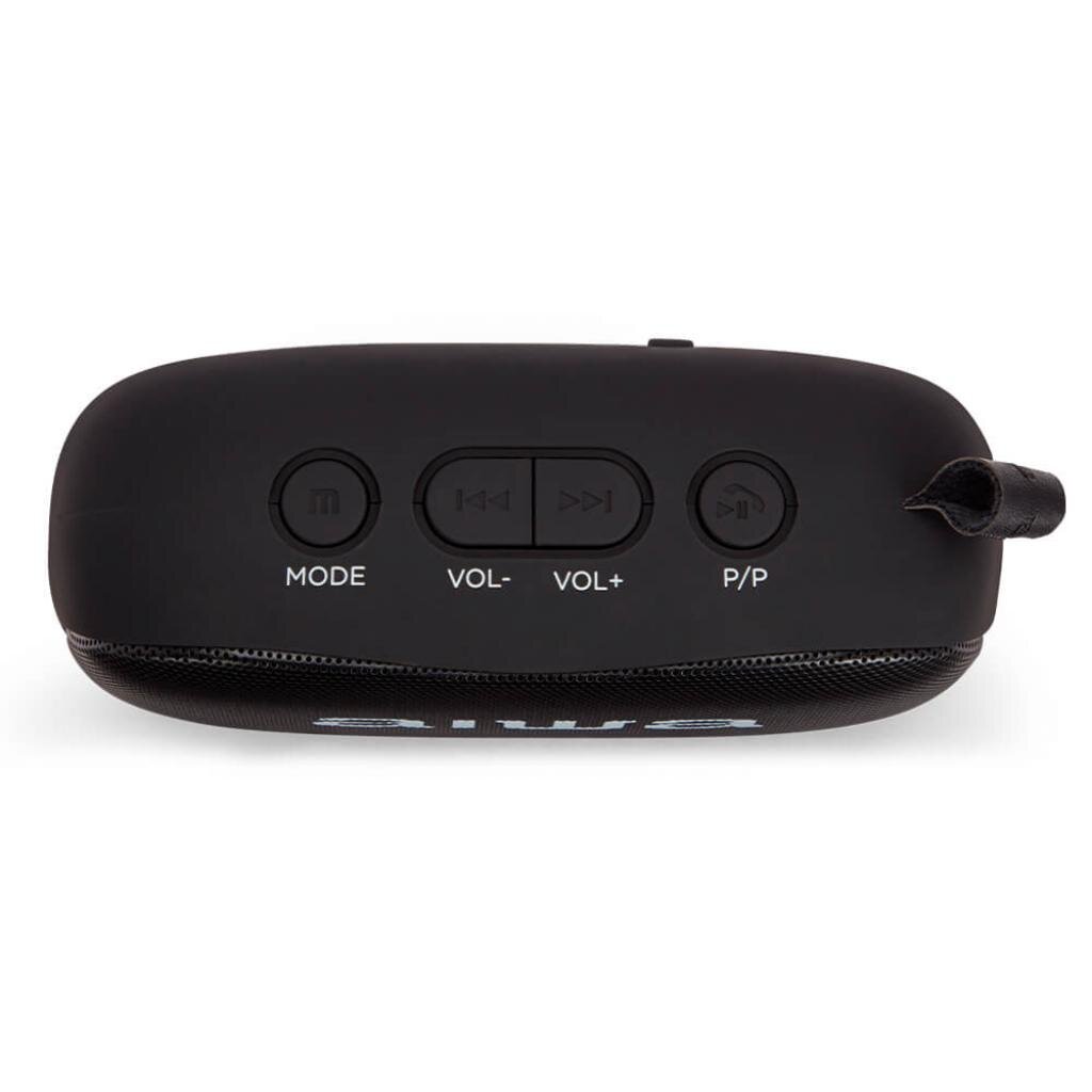 Aiwa Europe SL – CIF B67532465 Aiwa BS-110BK Mini Bluetooth Lautsprecher mit Karabiner 10W HyperBass Musik Box – Ansicht 4